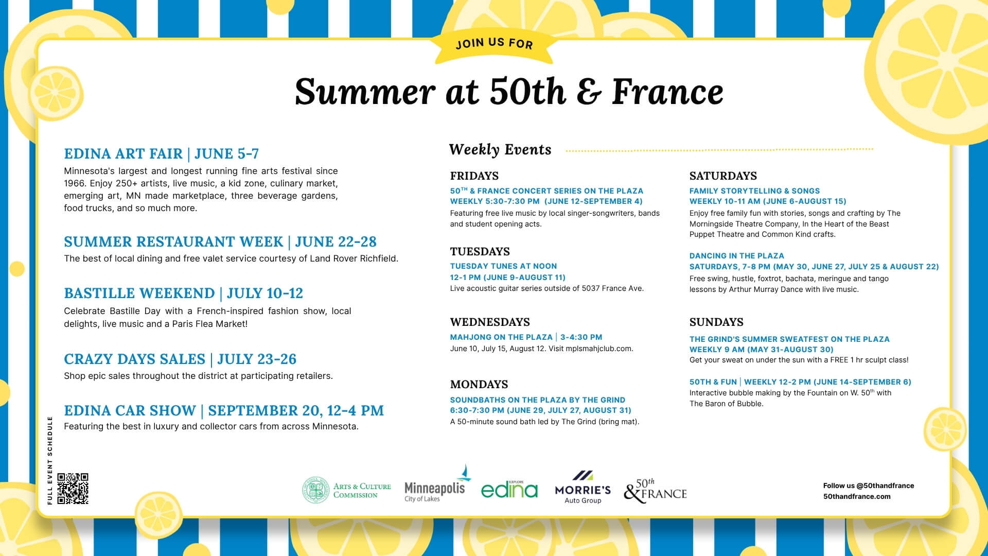Summer at 50th and France