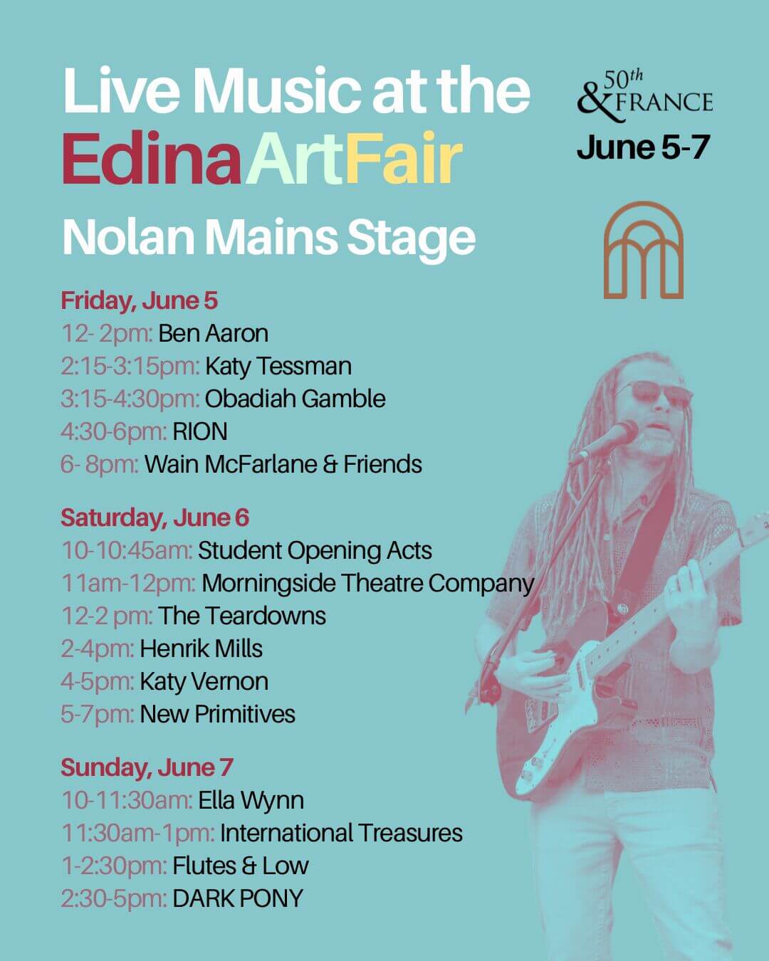 Edina Art Fair Live Music