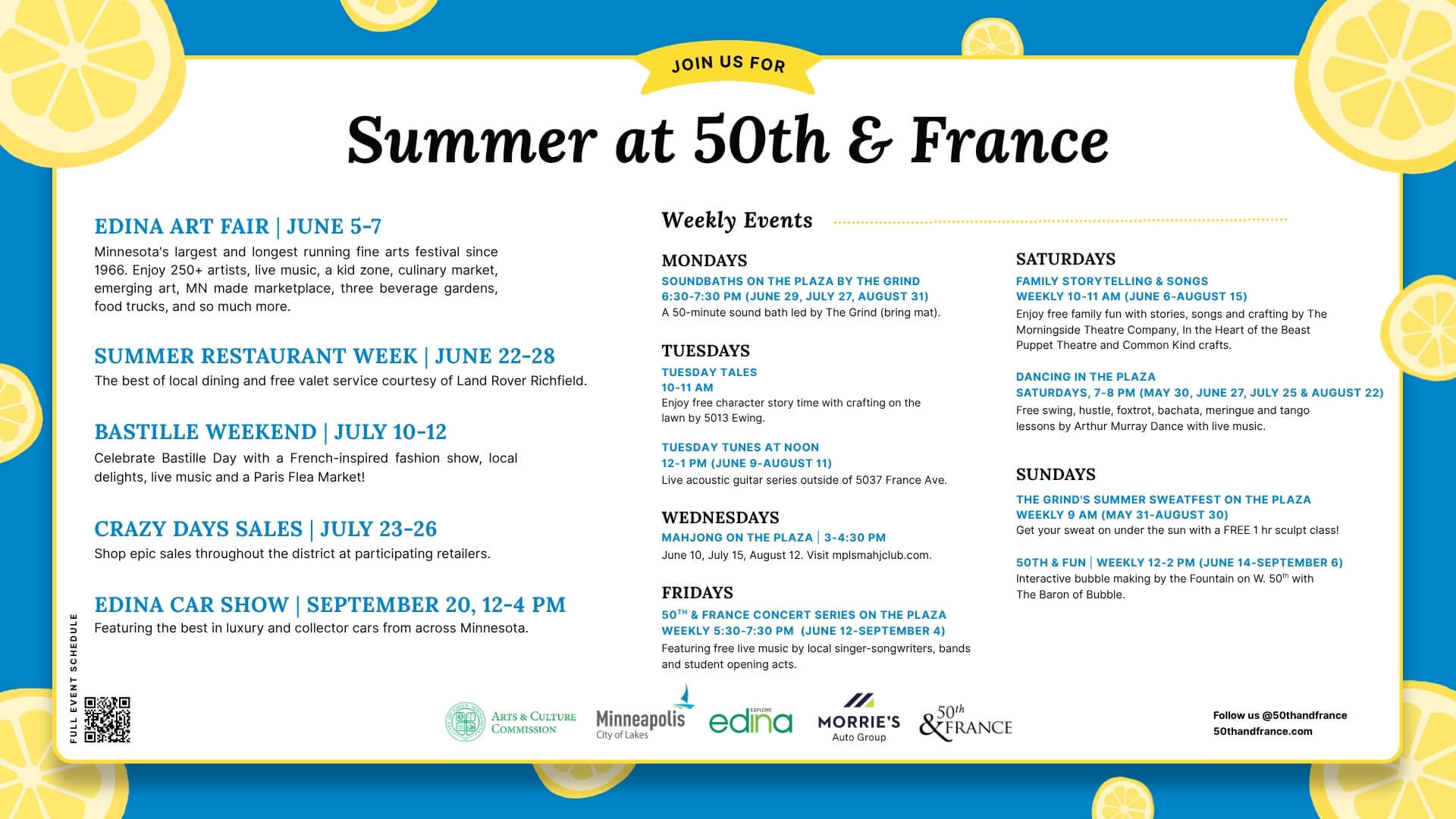 Summer at 50th and France