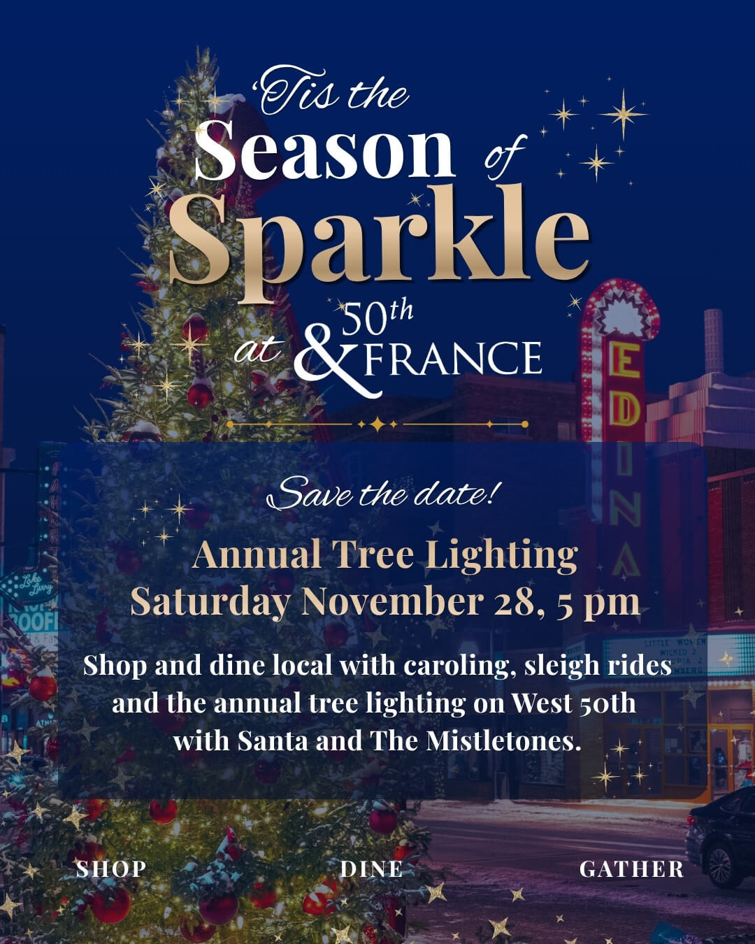 tree lighting save the date 2026_WEB 50th and France Tree Lighting Save the Date