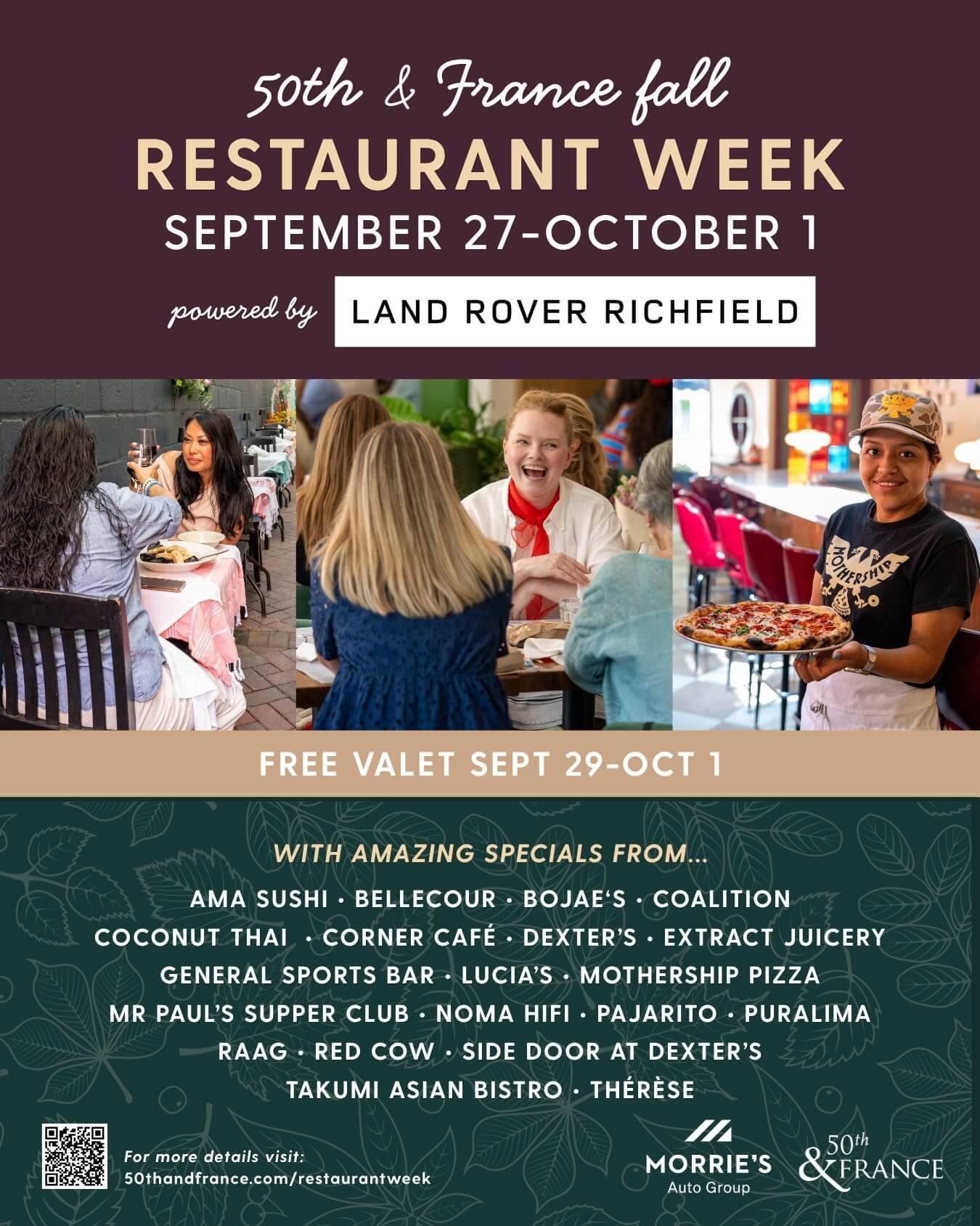 Restaurant Week at 50th and France