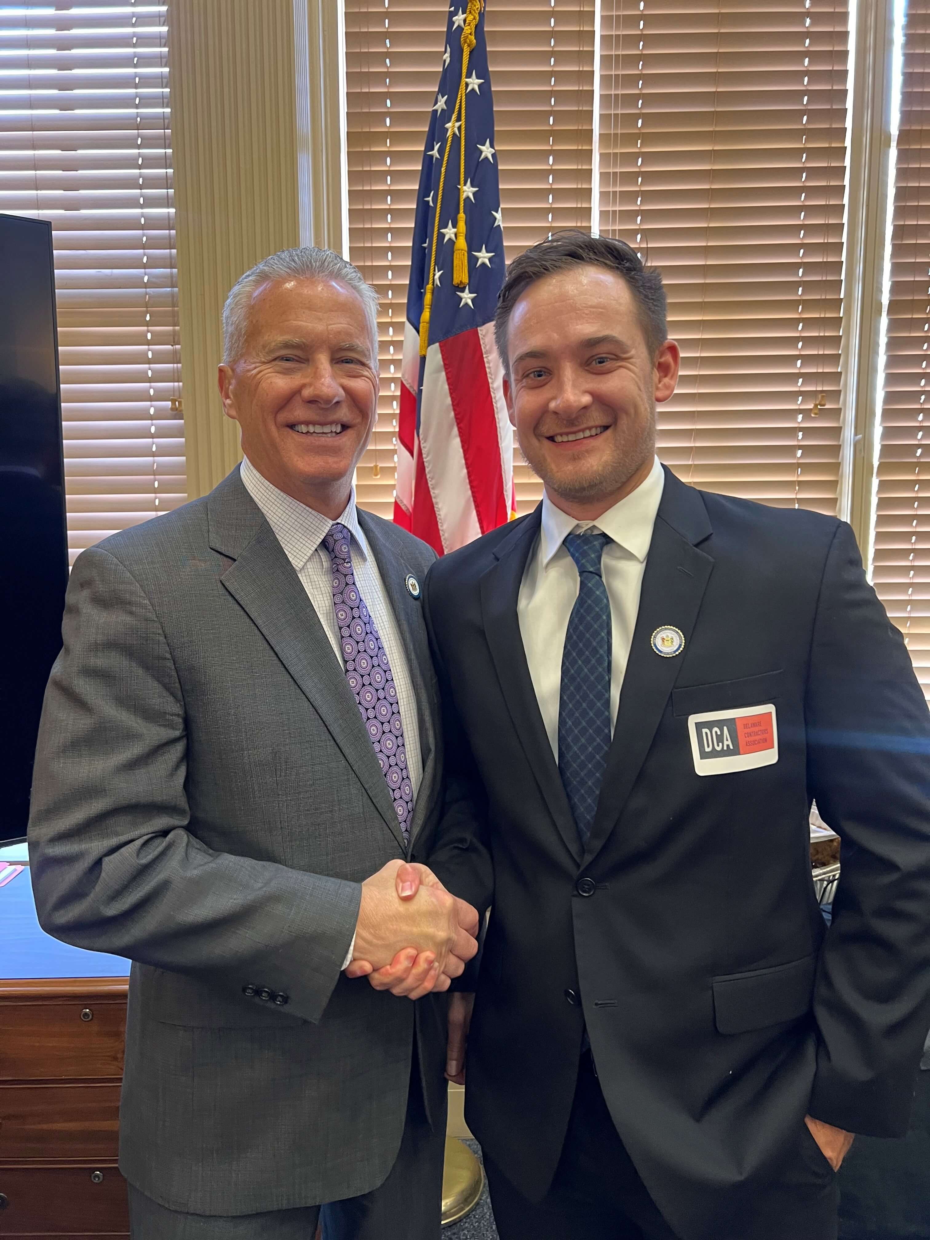 John CZ and Rep. Lyndon Yearick