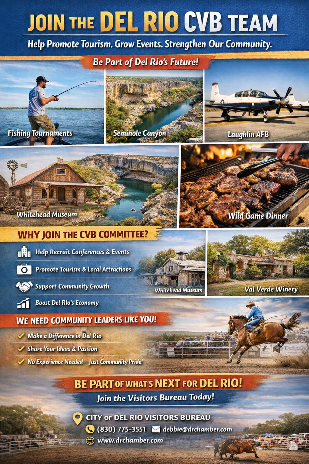 Del Rio community leaders wanted flyer Del Rio community leaders wanted flyer