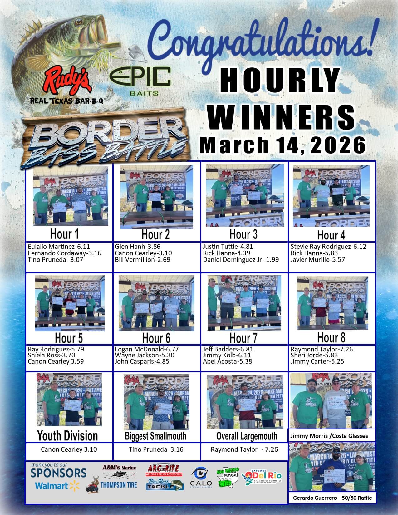 March 14, 2026 Flyer - WINNERS March 14, 2026 Flyer - WINNERS