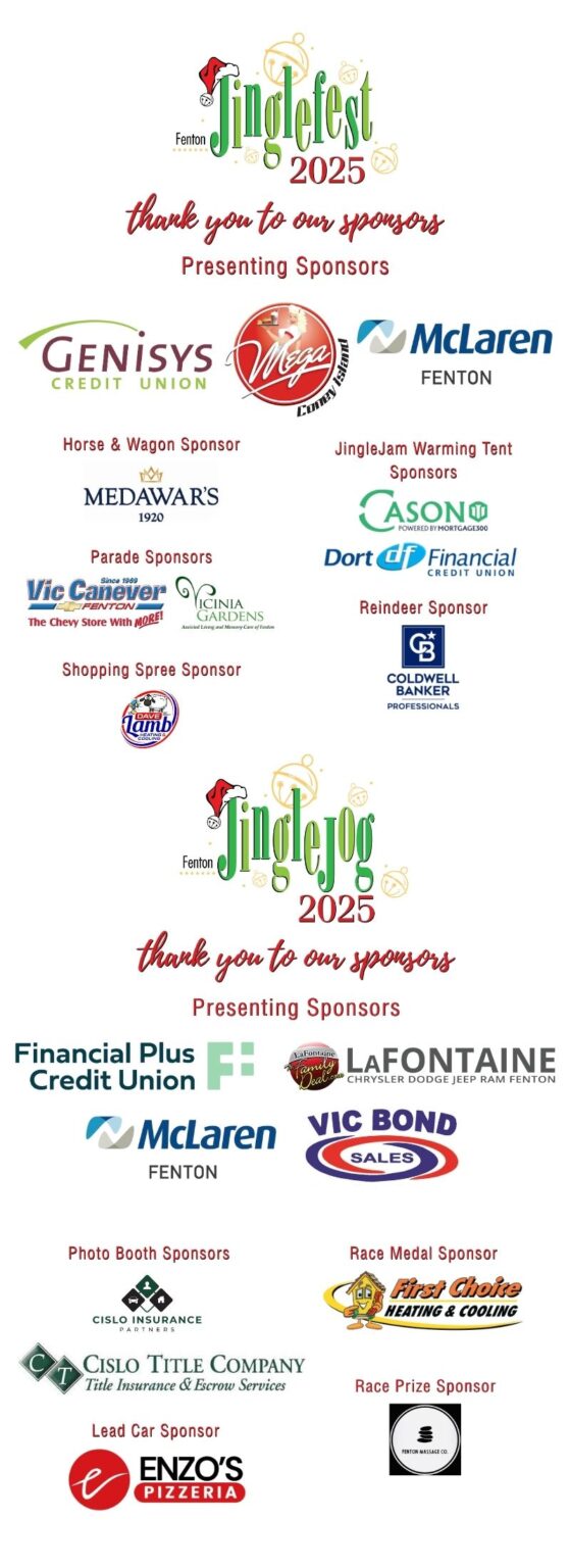 thank you to our sponsors