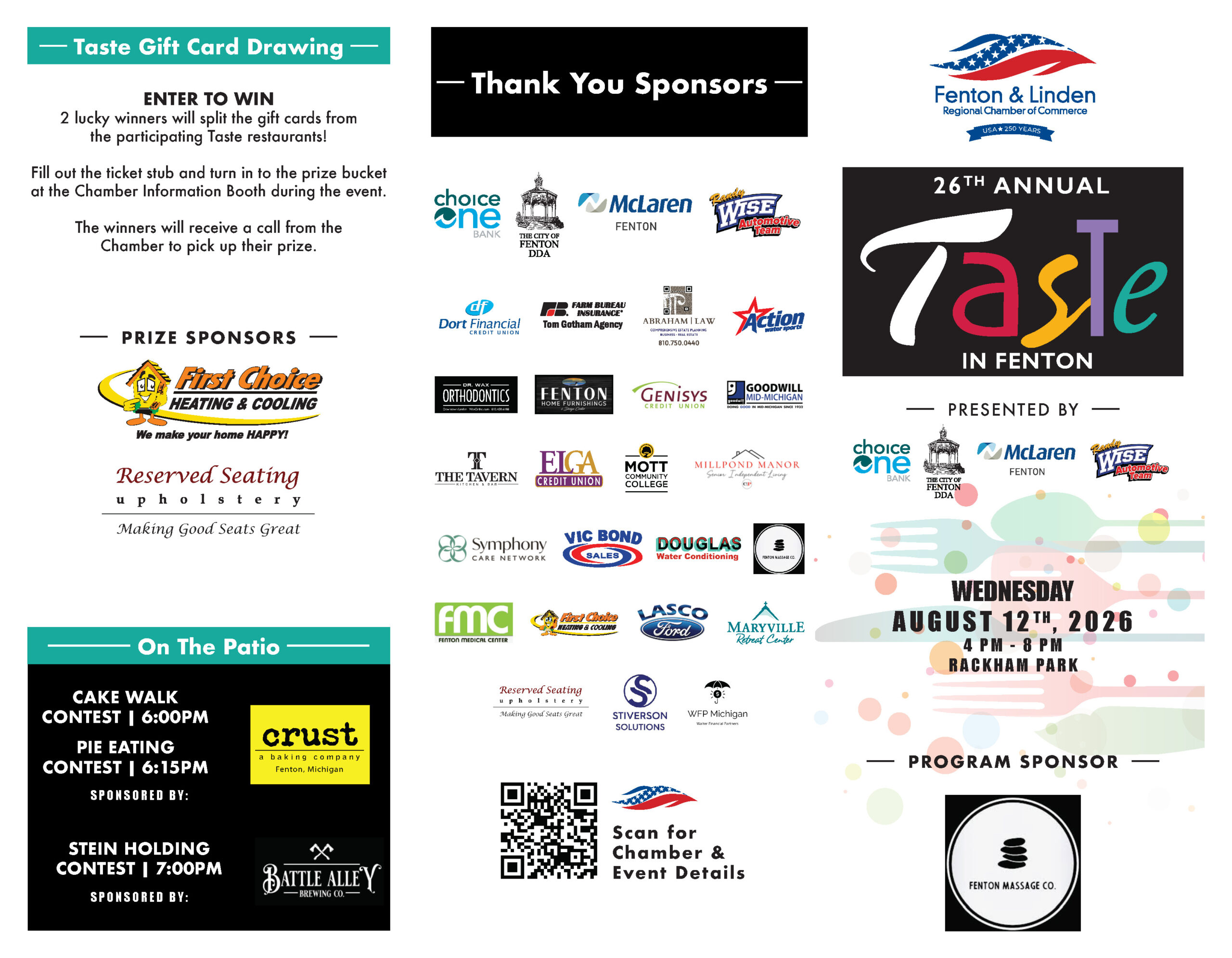 2026 Taste in Fenton Program - TO PRINT_Page_1 2026 Taste in Fenton Program - TO PRINT_Page_1