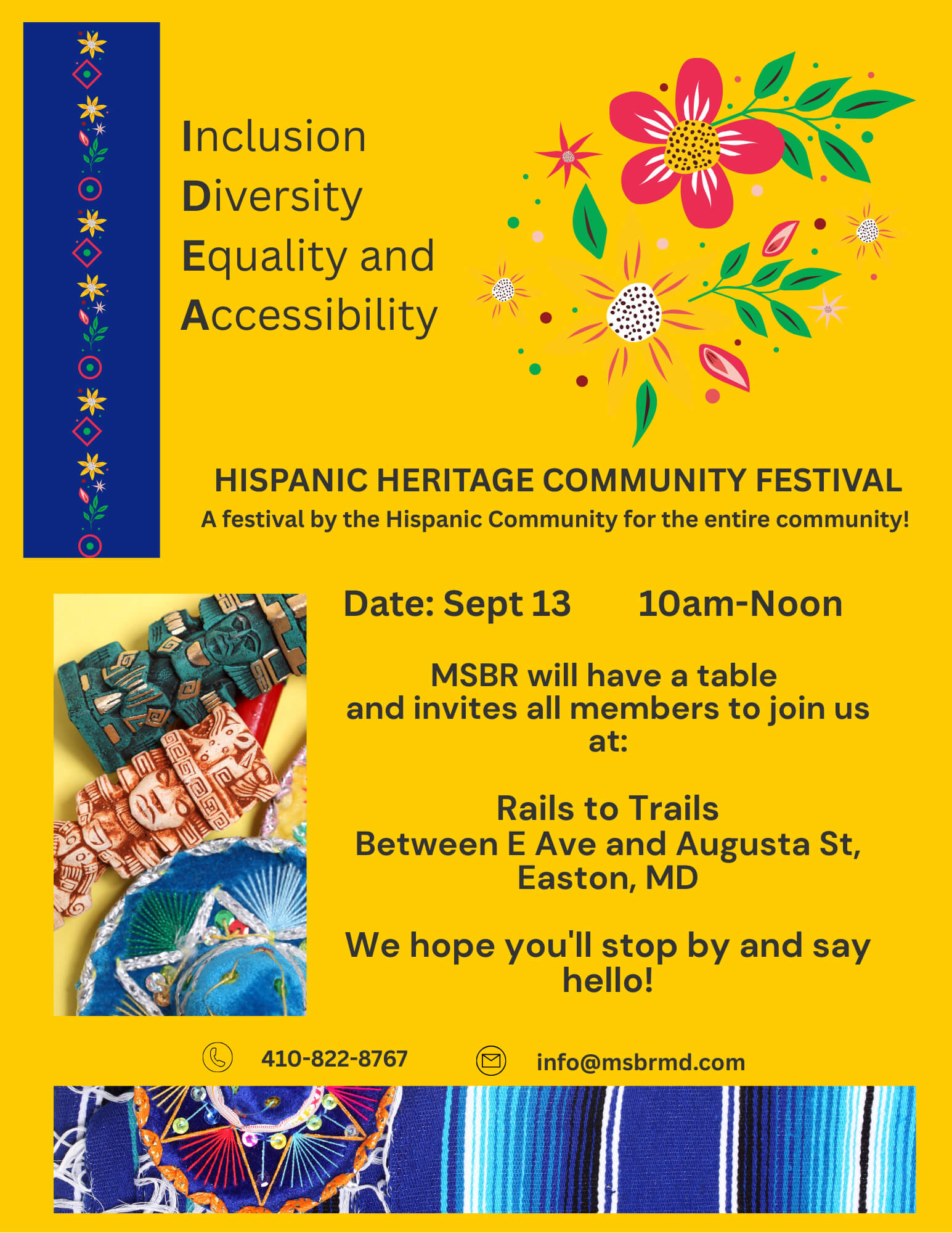 HIspanic Heritage Festival Flyer HIspanic Heritage Festival Flyer