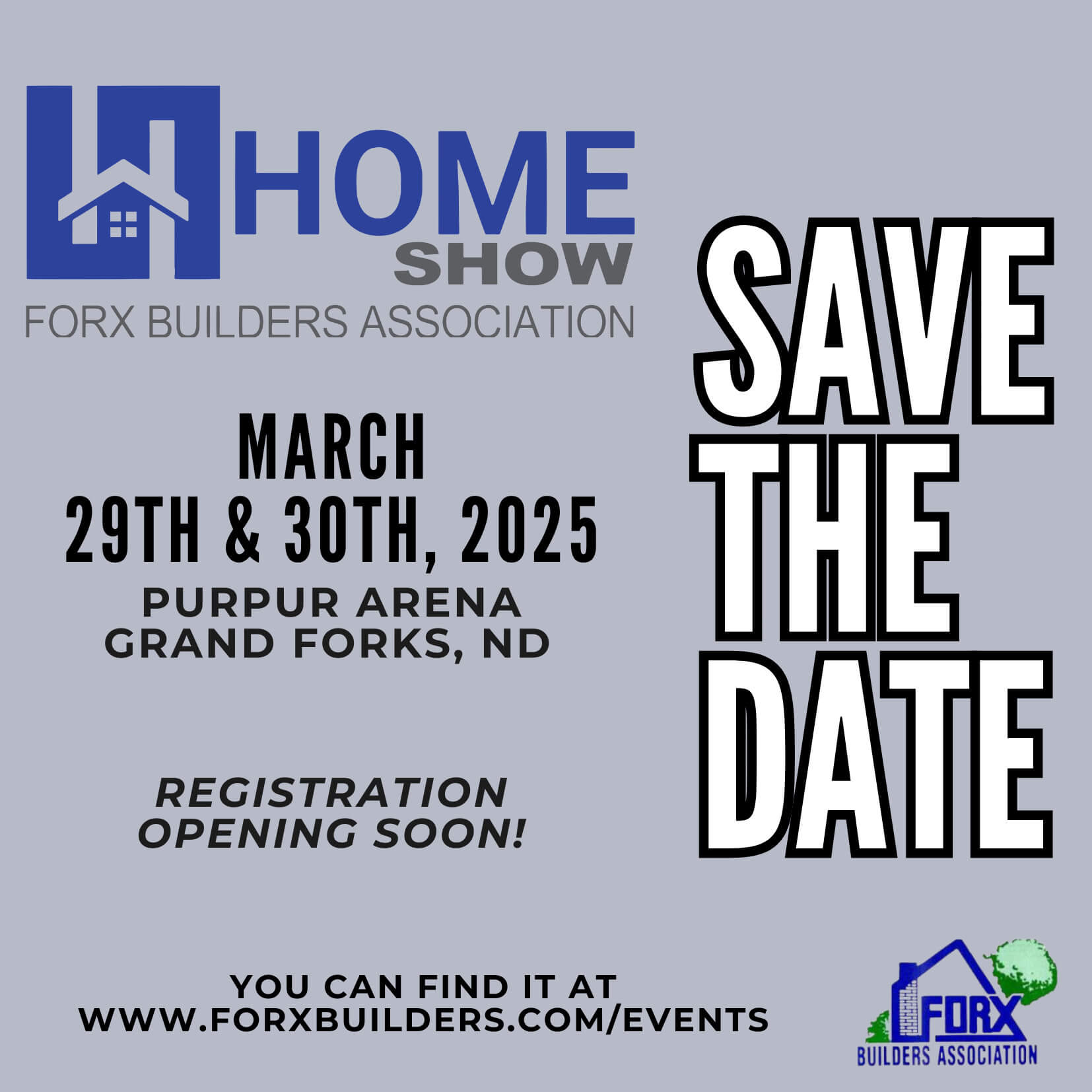 Save the Date Home Show 2025