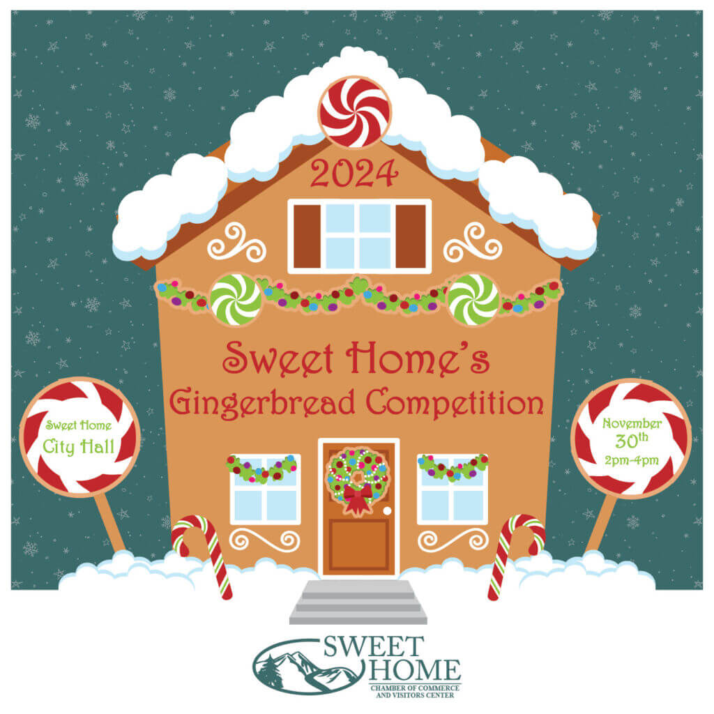 Gingerbread House Square_Calendar Graphic