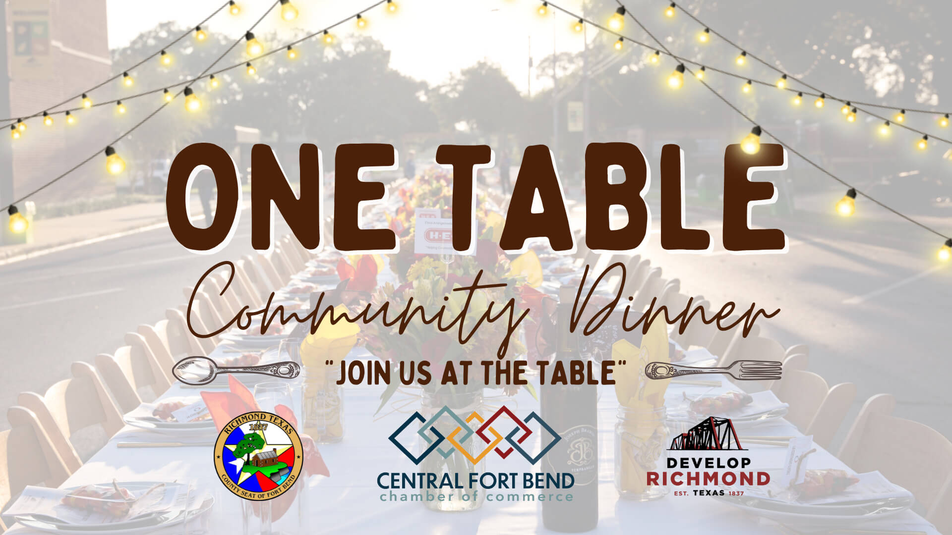 One Table (Facebook Event Cover)