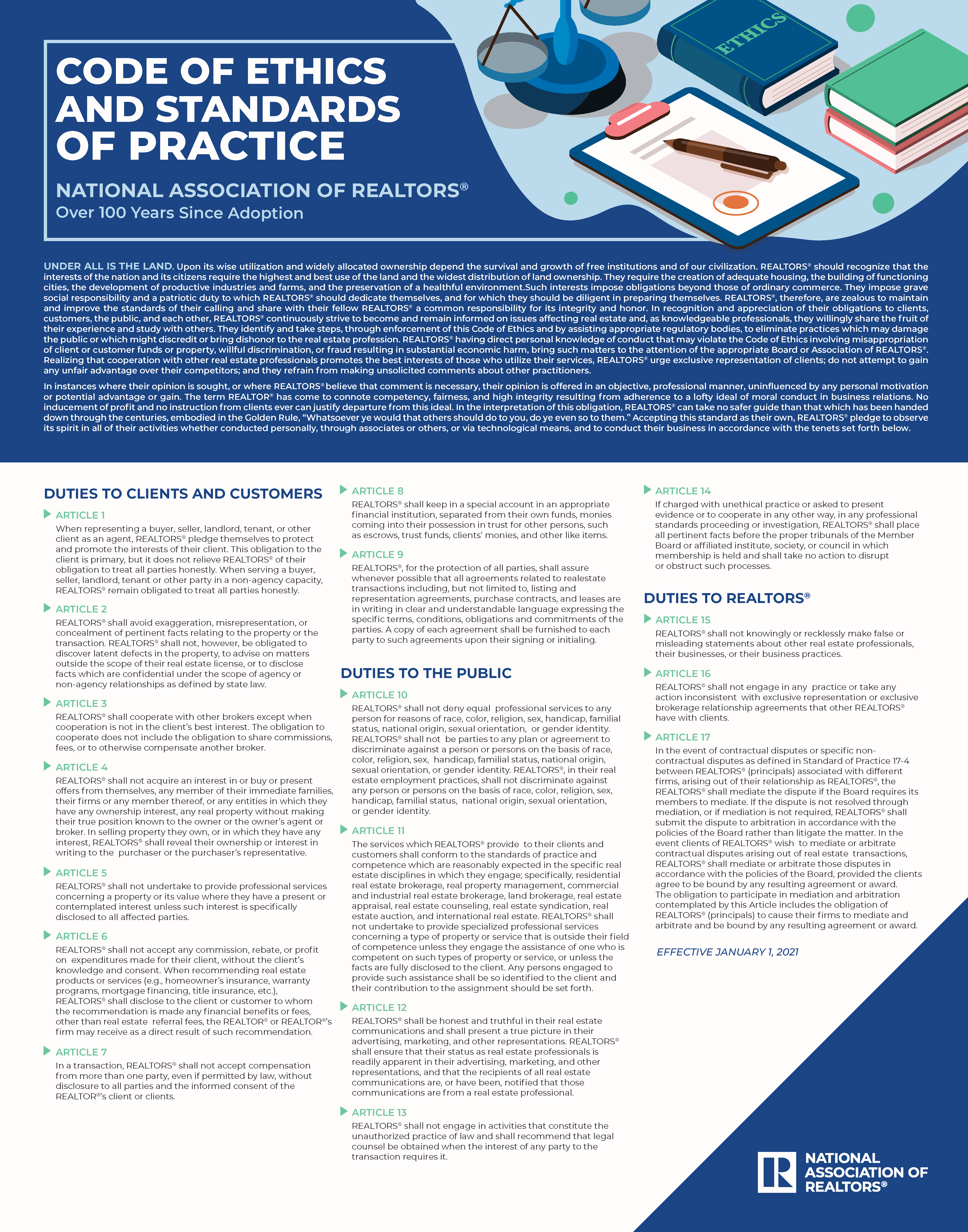 2021-03-26-COE-Standards-of-practice-color-poster