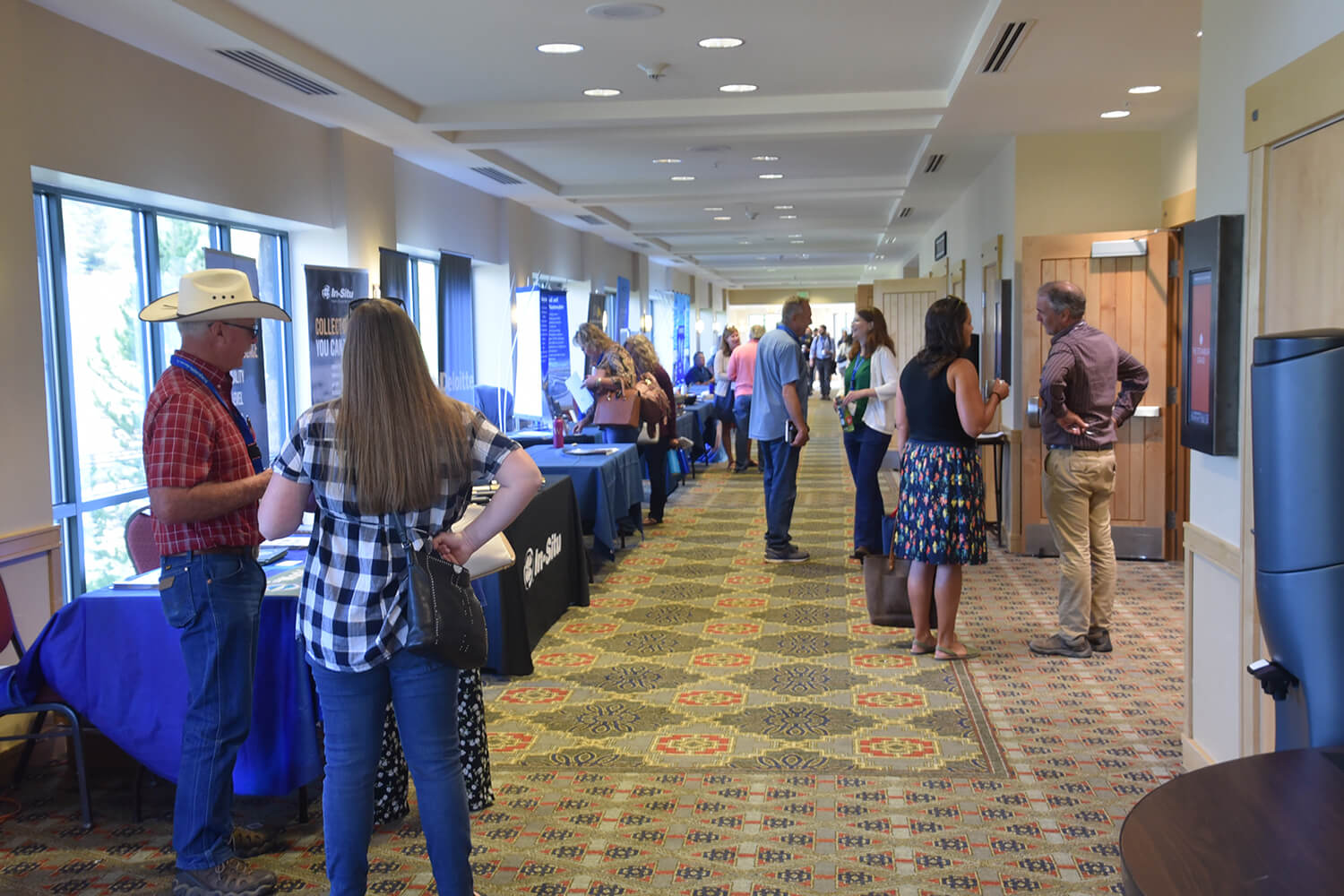 CWC Summer Conference Exhibitors and Attendees in hallway of Steamboat Grand CWC Summer Conference Exhibitors and Attendees in hallway of Steamboat Grand