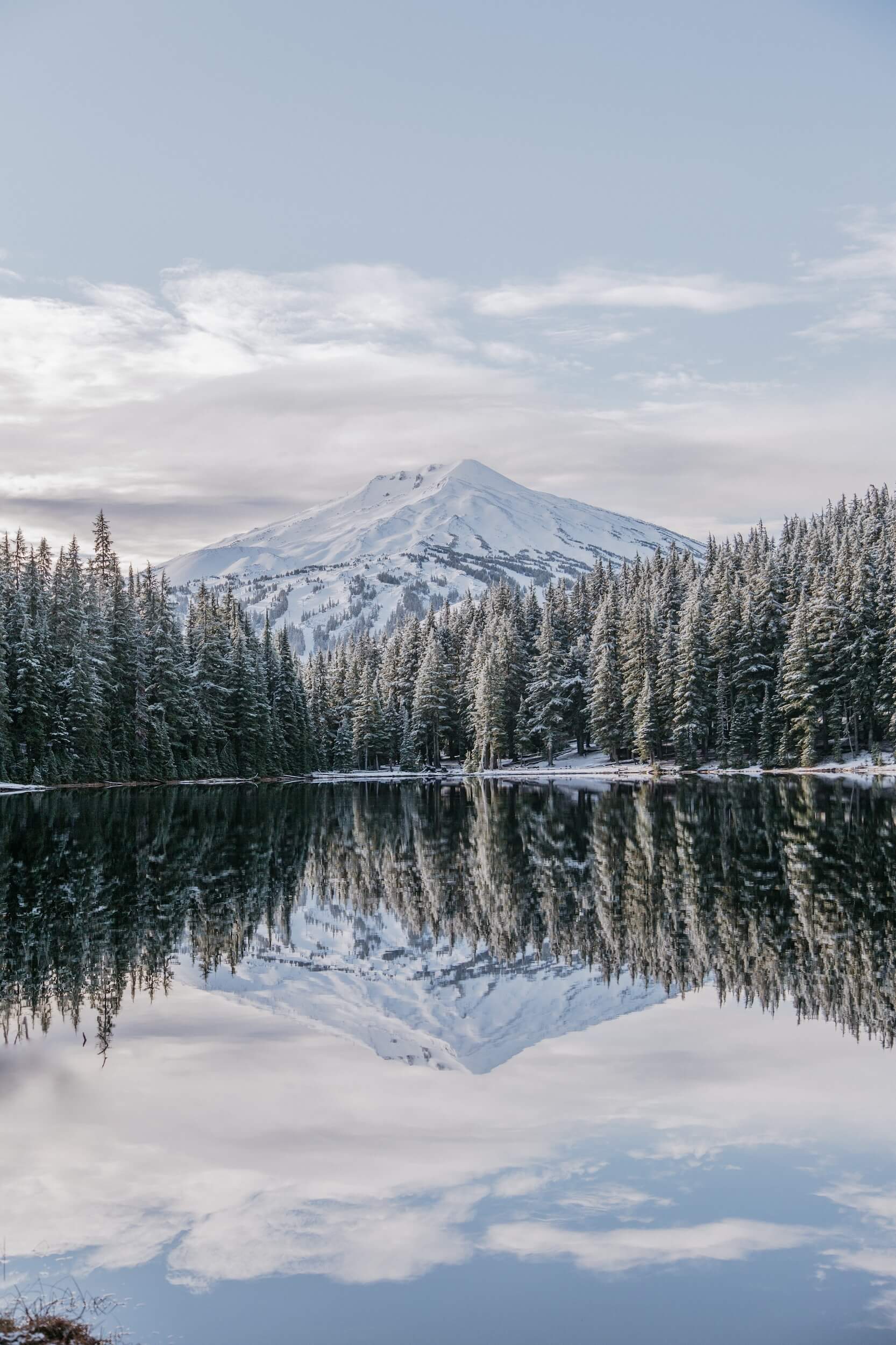 winter landscape with lake and mountains winter landscape with lake and mountains