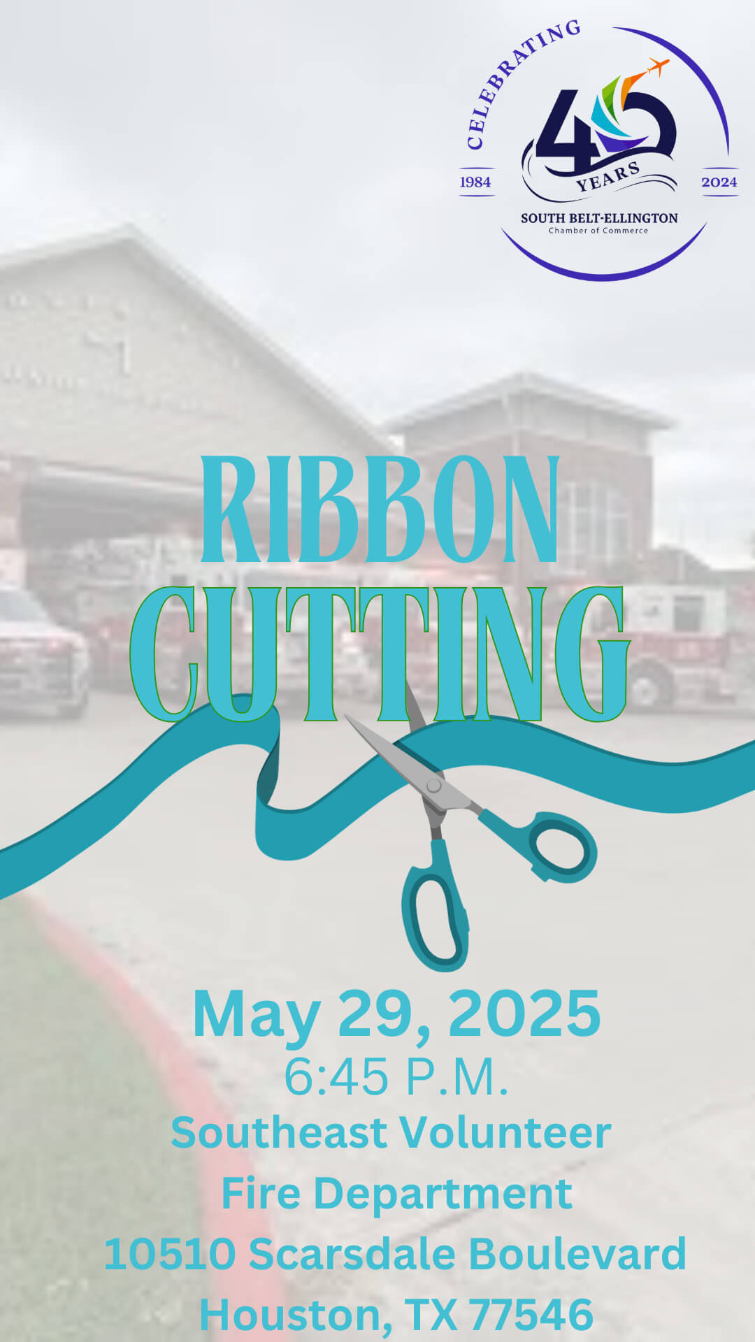 Ribbon Cutting Southeast Volunteer Fire Department