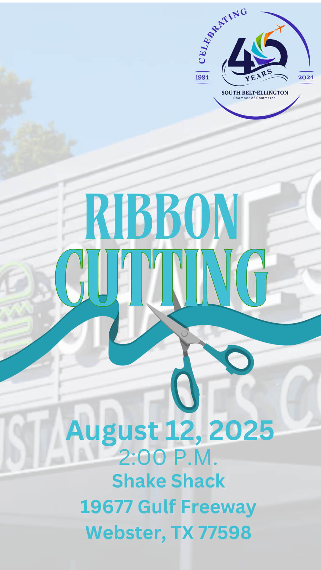 Ribbon Cutting Shake Shack
