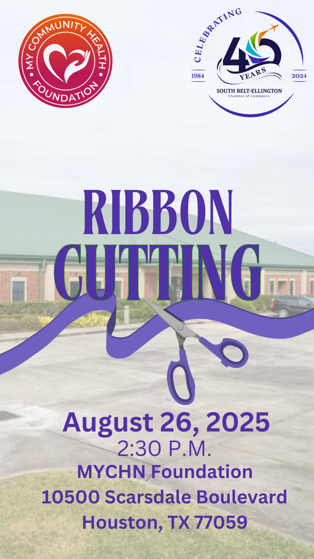 Ribbon Cutting MYCHN Foundation