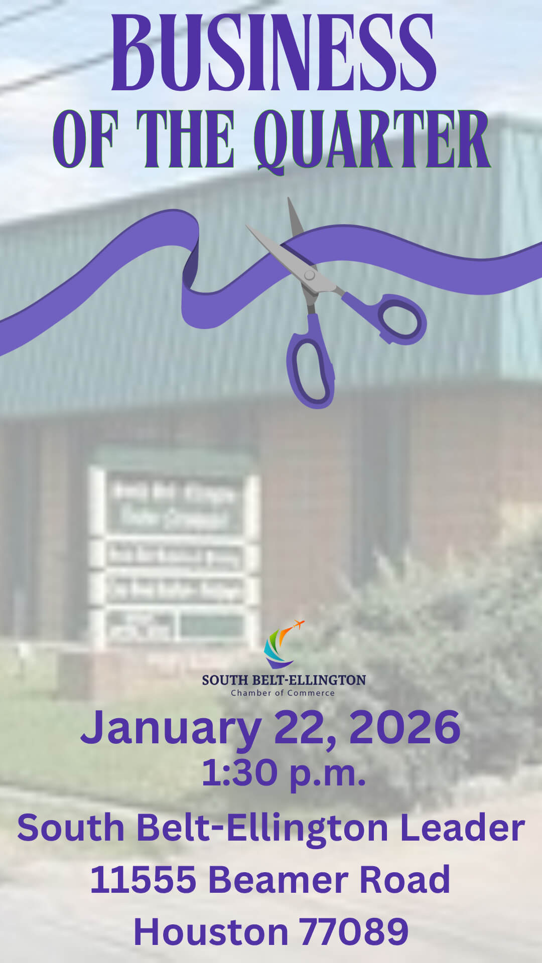 Business of the Quarter SBE Leader January 2026 through March 2026 Business of the Quarter SBE Leader January 2026 through March 2026