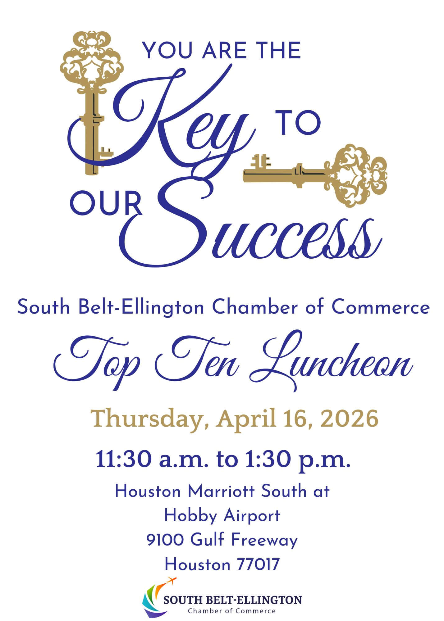 Top Ten Luncheon Invitation 2026 Top Ten Luncheon Invitation 2026