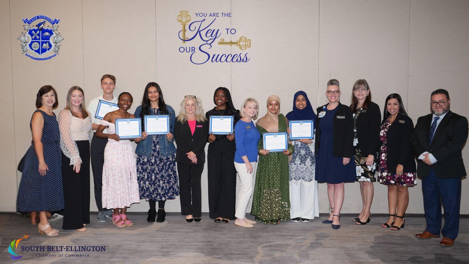 Top Ten Luncheon CHECHS with Sponsors