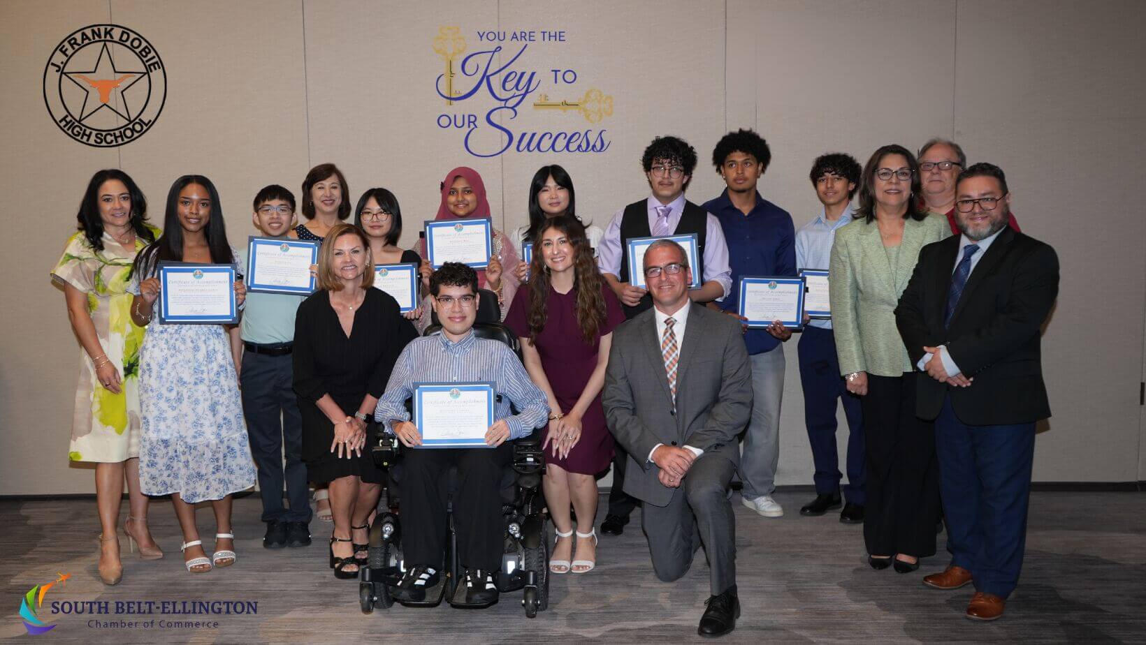 Top Ten Luncheon Dobie with Sponsors