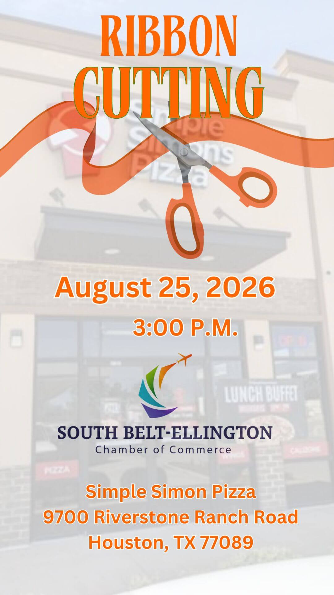 Simple Simon Ribbon Cutting Simple Simon Ribbon Cutting