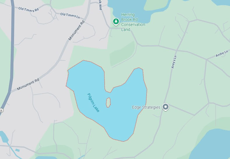 Pilgrim Lake in Orleans MA Pilgrim Lake in Orleans MA