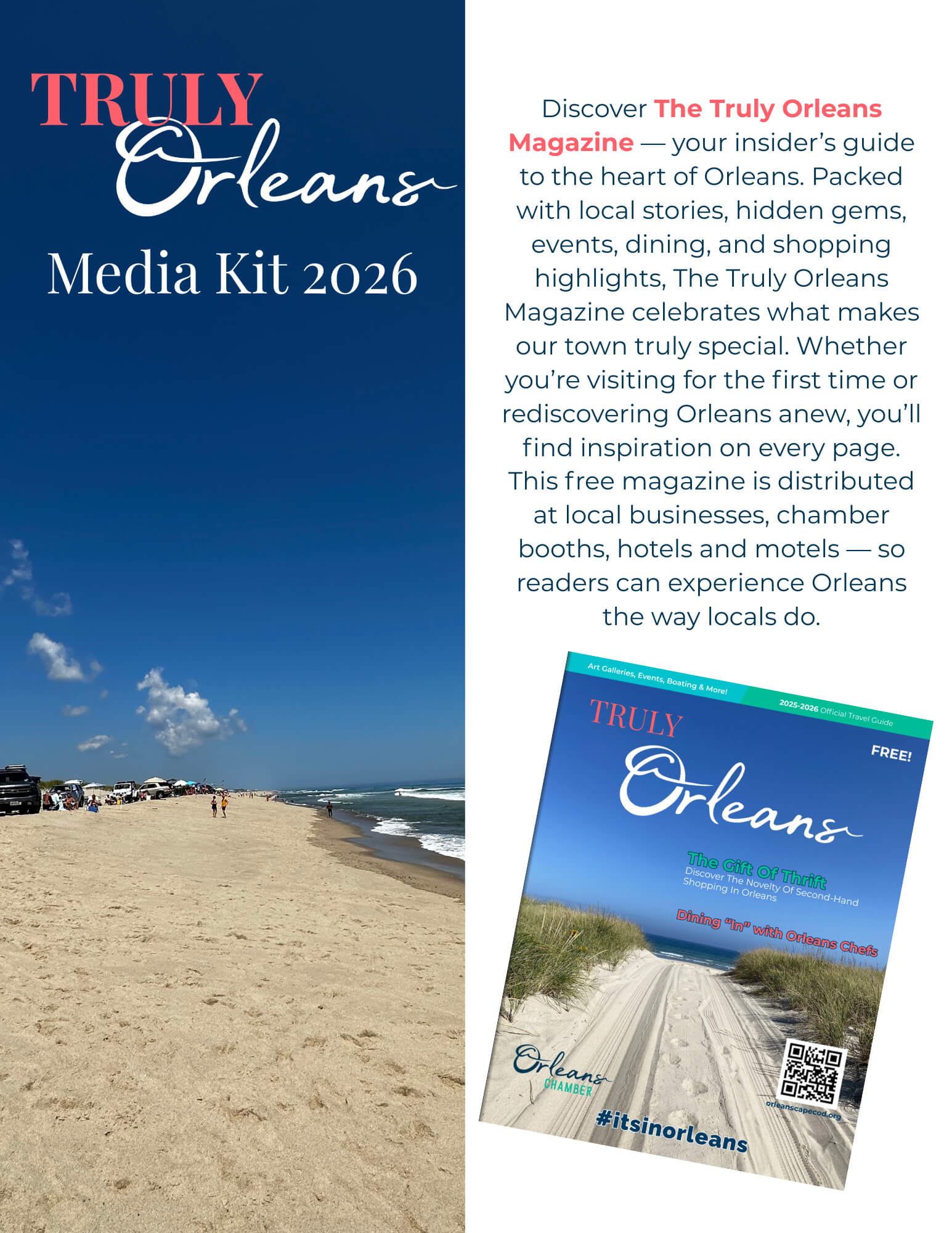 front page TRULY Orleans Media Kit 2026