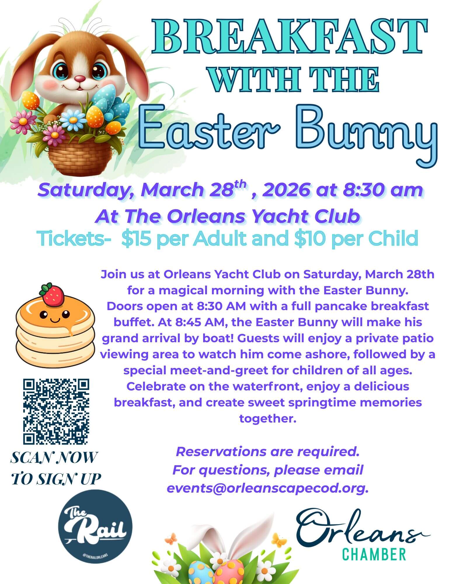Breakfast with the Easter Bunny Reservations link