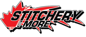 Stitchery and More Logo with Socials 2025