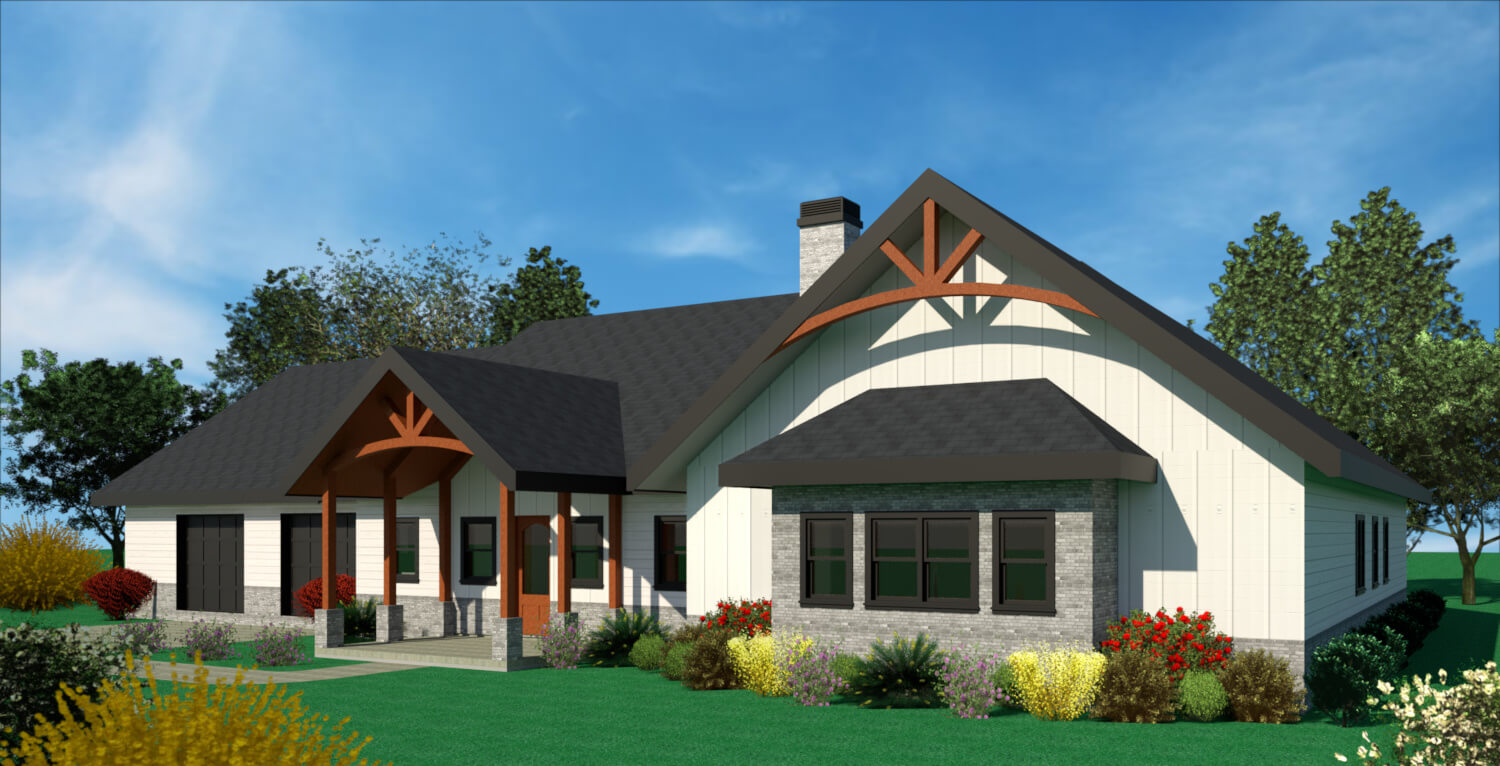 3Bed 2.5Bath - Ivy Architectural Custom Home 3-2.5
