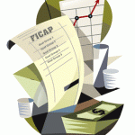 Picture of stylized tax documents