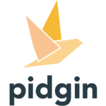Pidgin Logo - No BG - Dark Wordmark