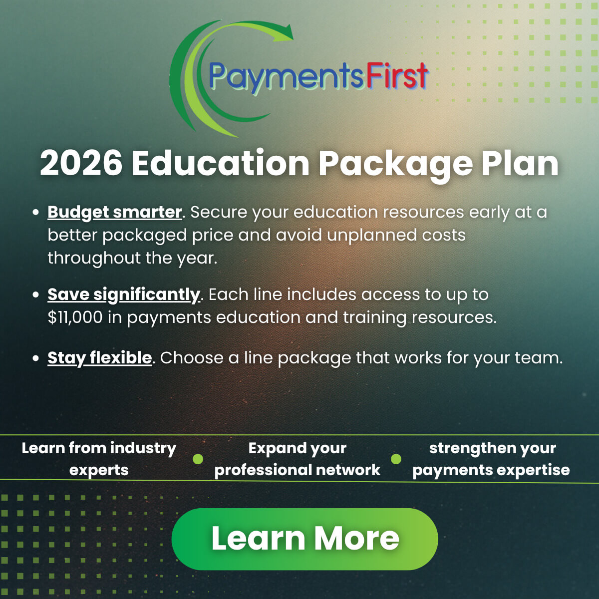 2026 Education Package Plan