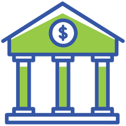 Financial institution icon