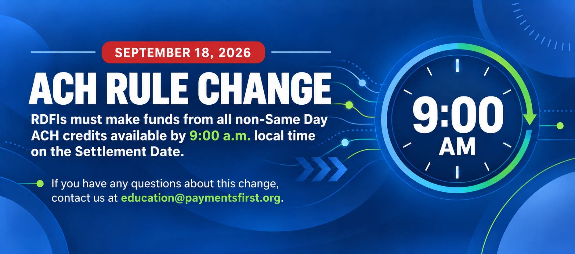 ACH Rule Change