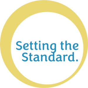 Setting the Standard logo