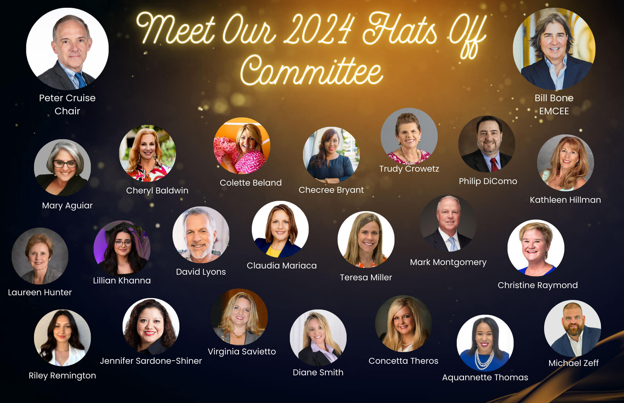 Meet Our 2024 Hats Off Committee