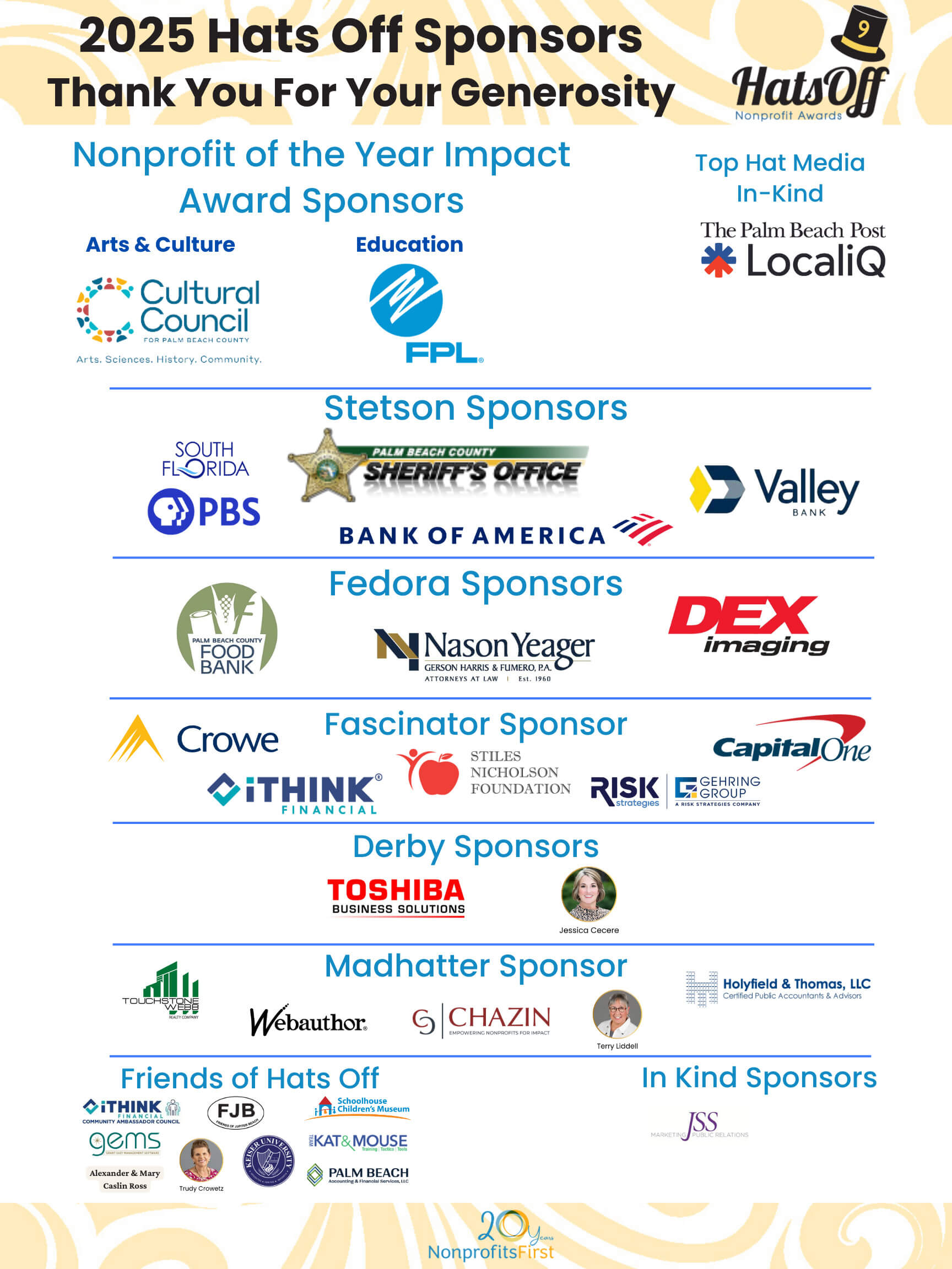 2025 Hats Off Sponsors Aug25