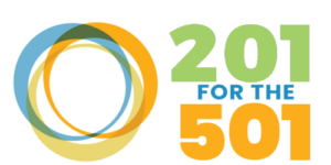 201 for the 501 logo 201 for the 501 logo