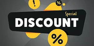 special discount graphic