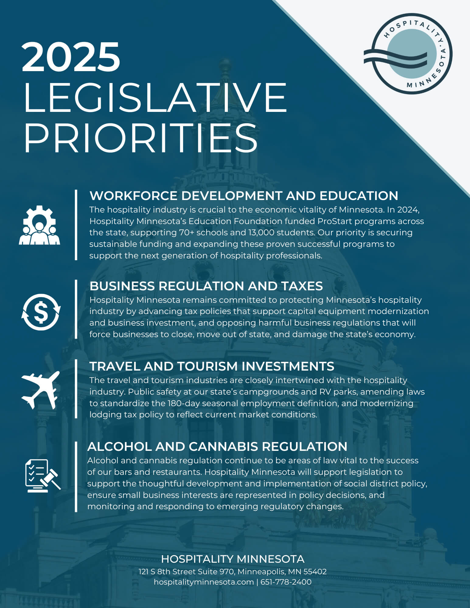 2025 Legislative Priorities - Front