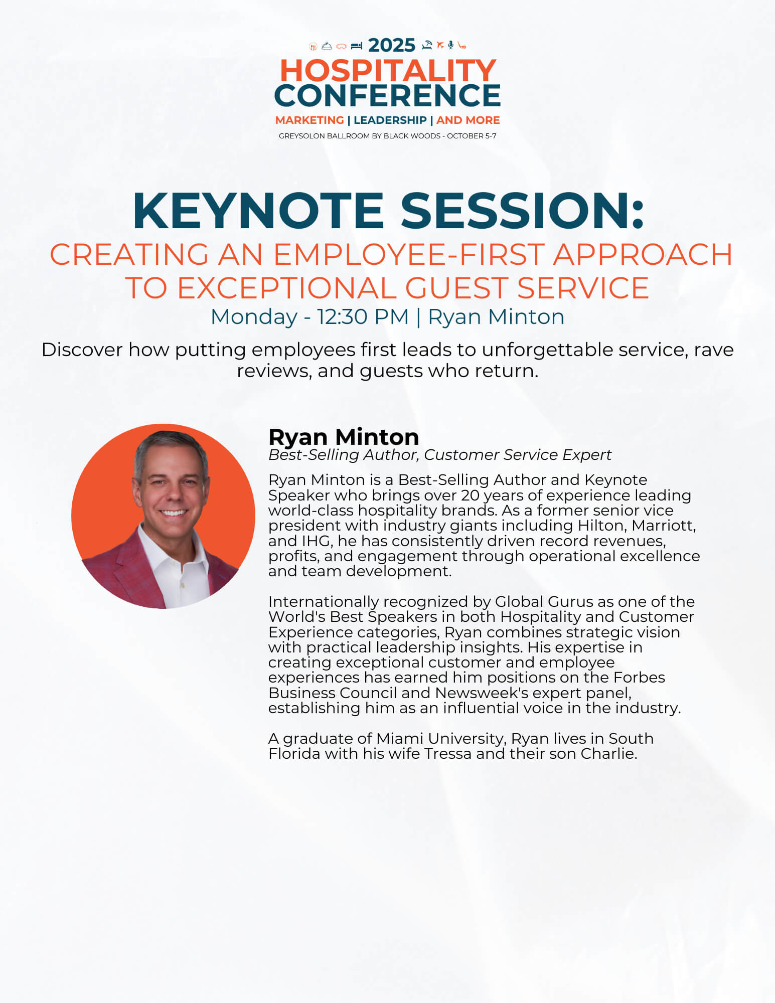 HC25 Keynote - Creating an Employee-First Approach to Exceptional Guest Service