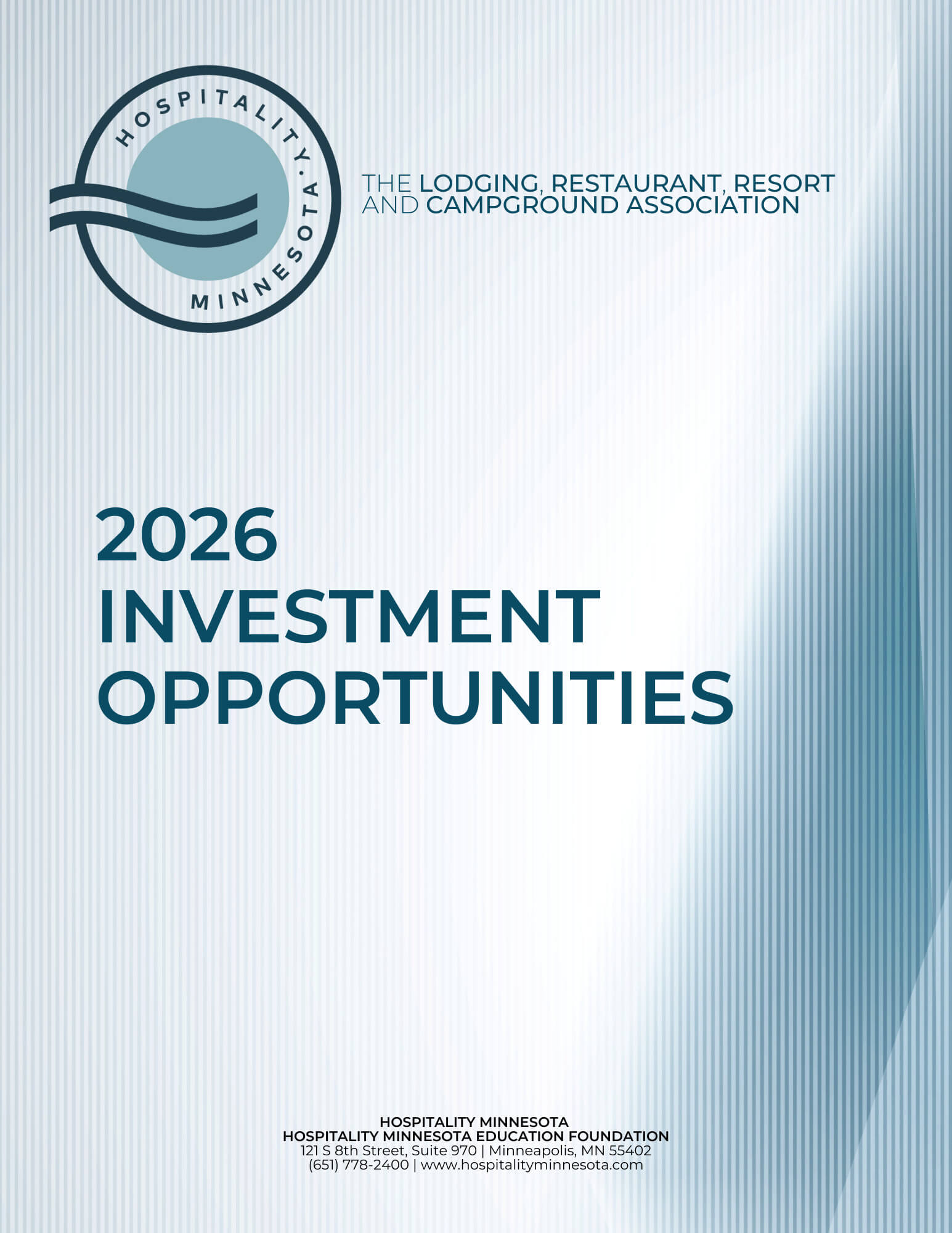 2026 Investment Catalog