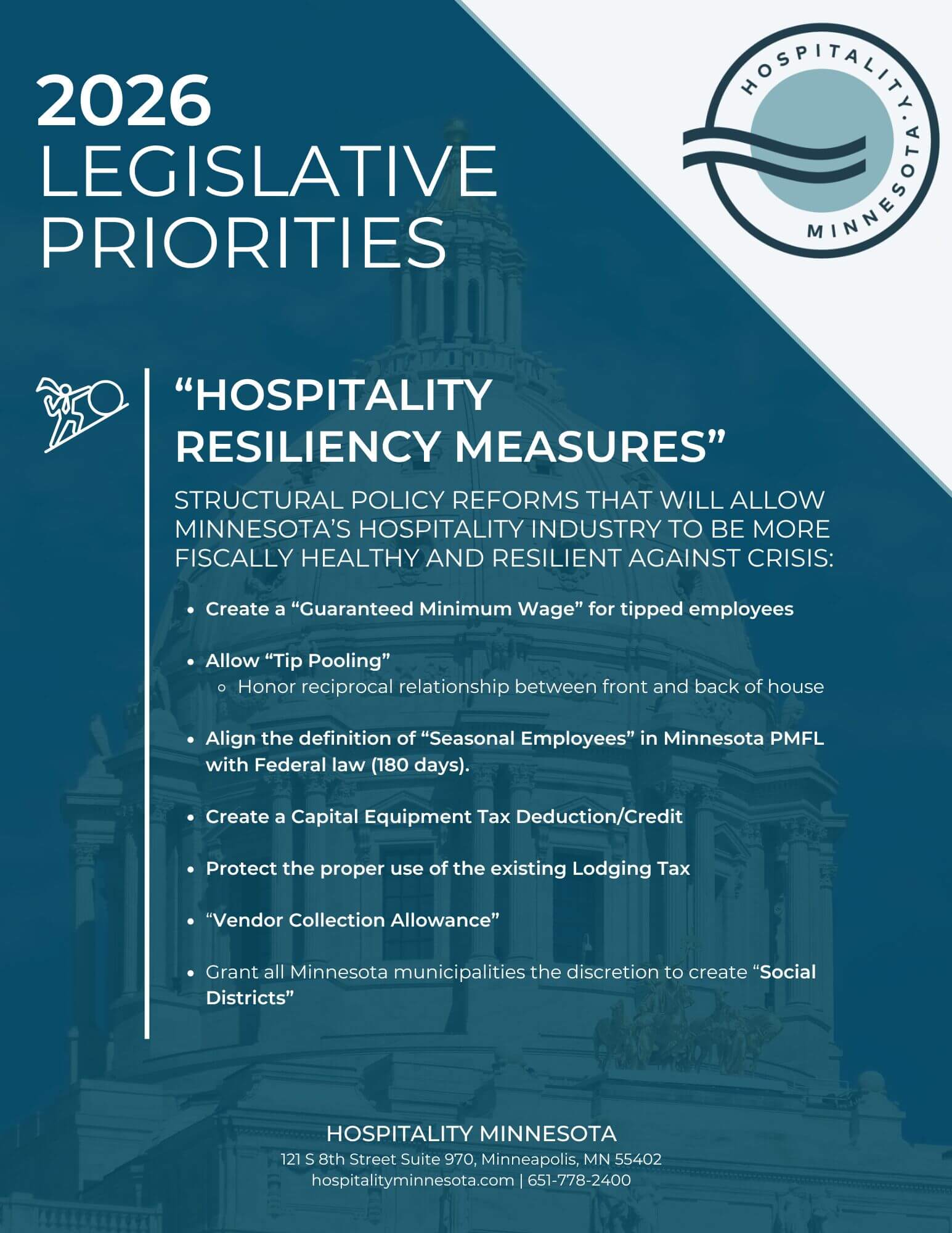 2026 Legislative Priorities - Back