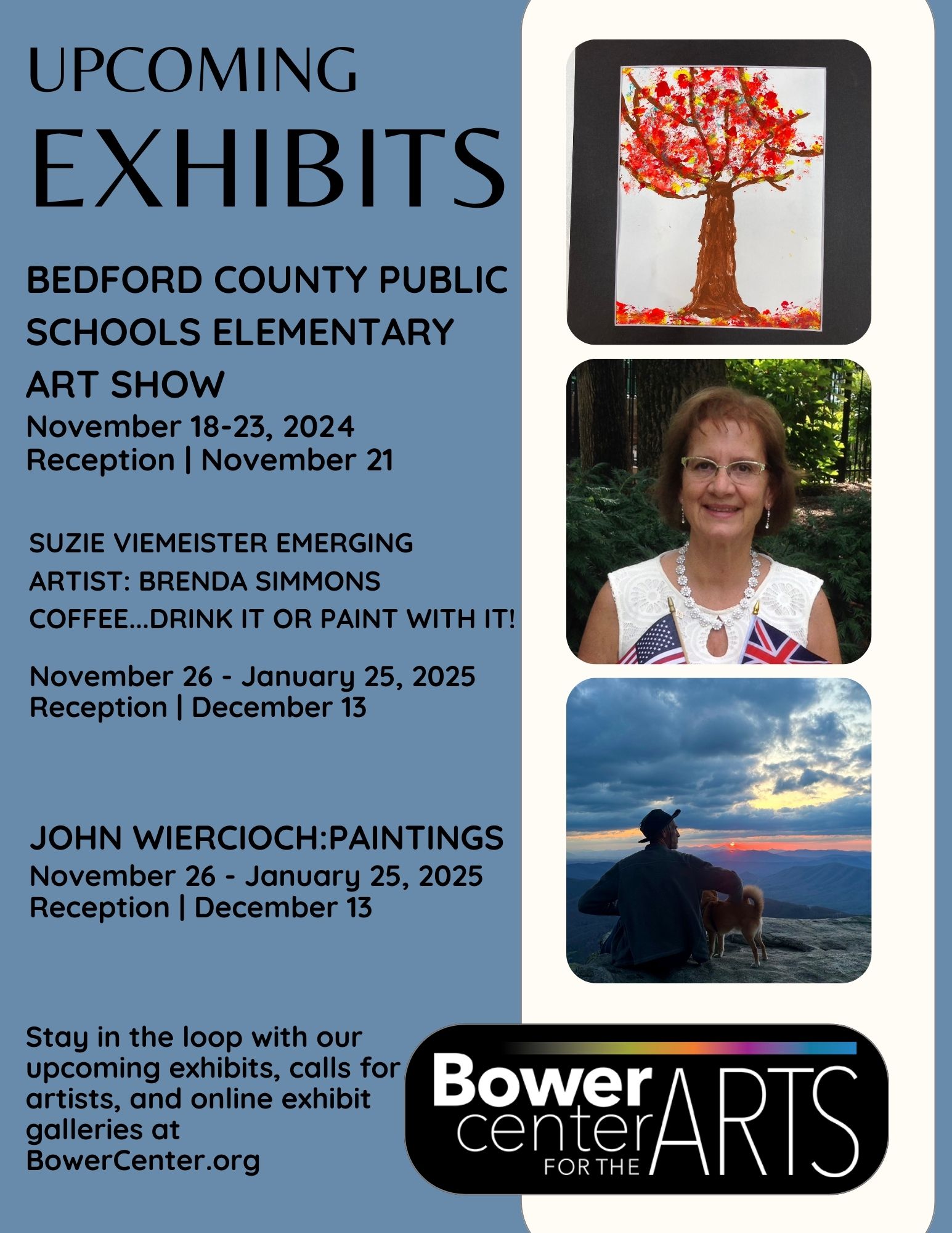 Upcoming Exhibits Promo