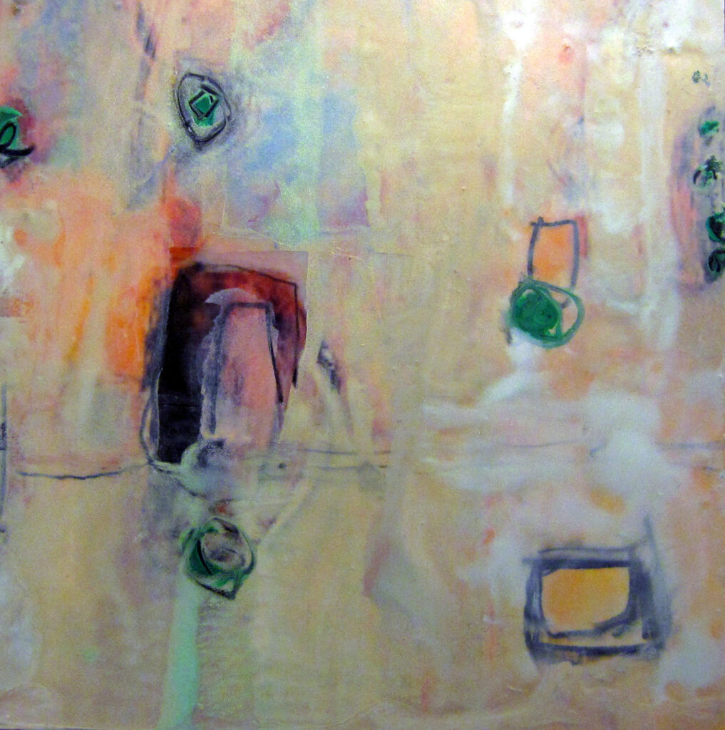 Gina Louthian-Stanley. I Like Peas. 4x4. $375