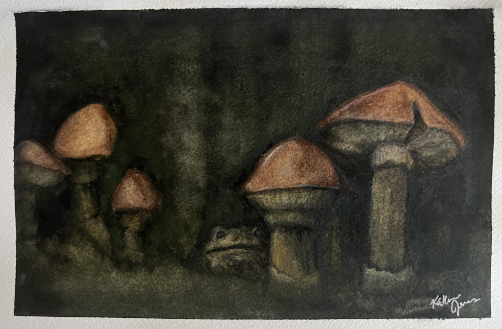 Katherine Jones. Forest Floor 2. 10x7. NFS