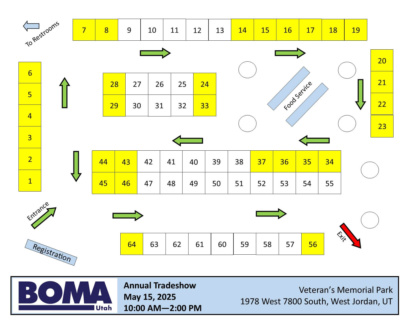 Tradeshow Map