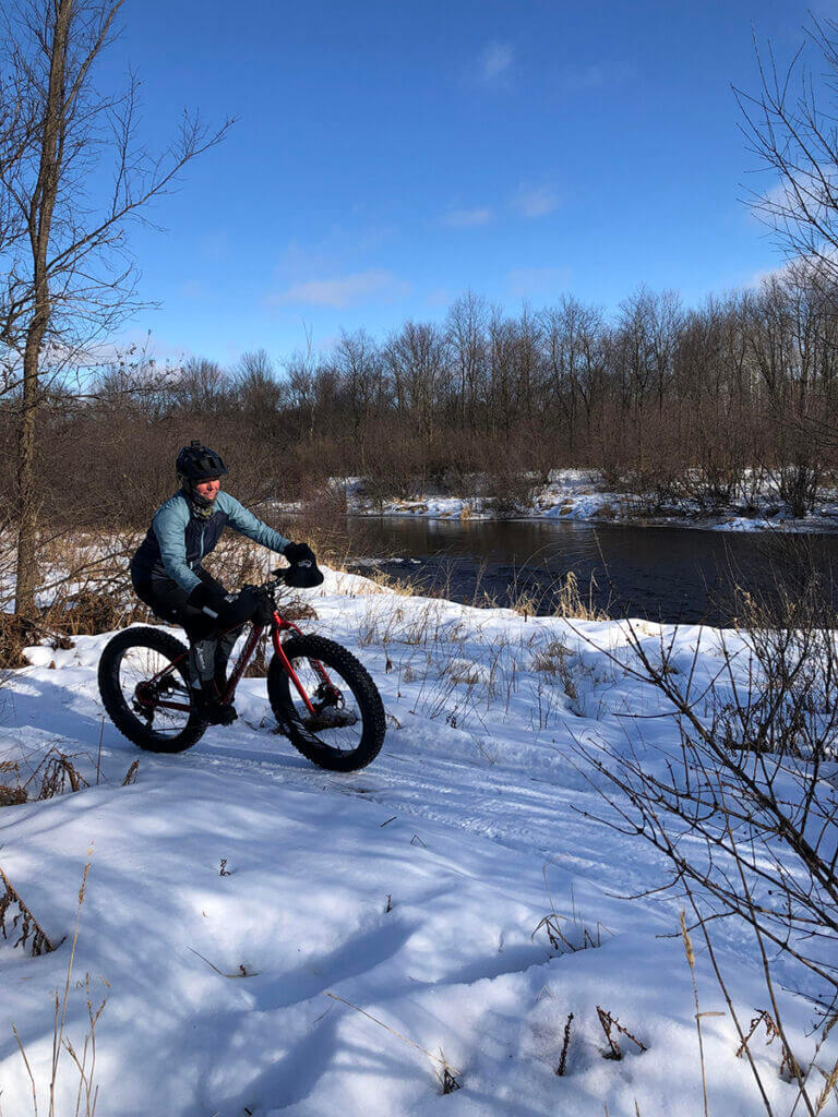 Biking