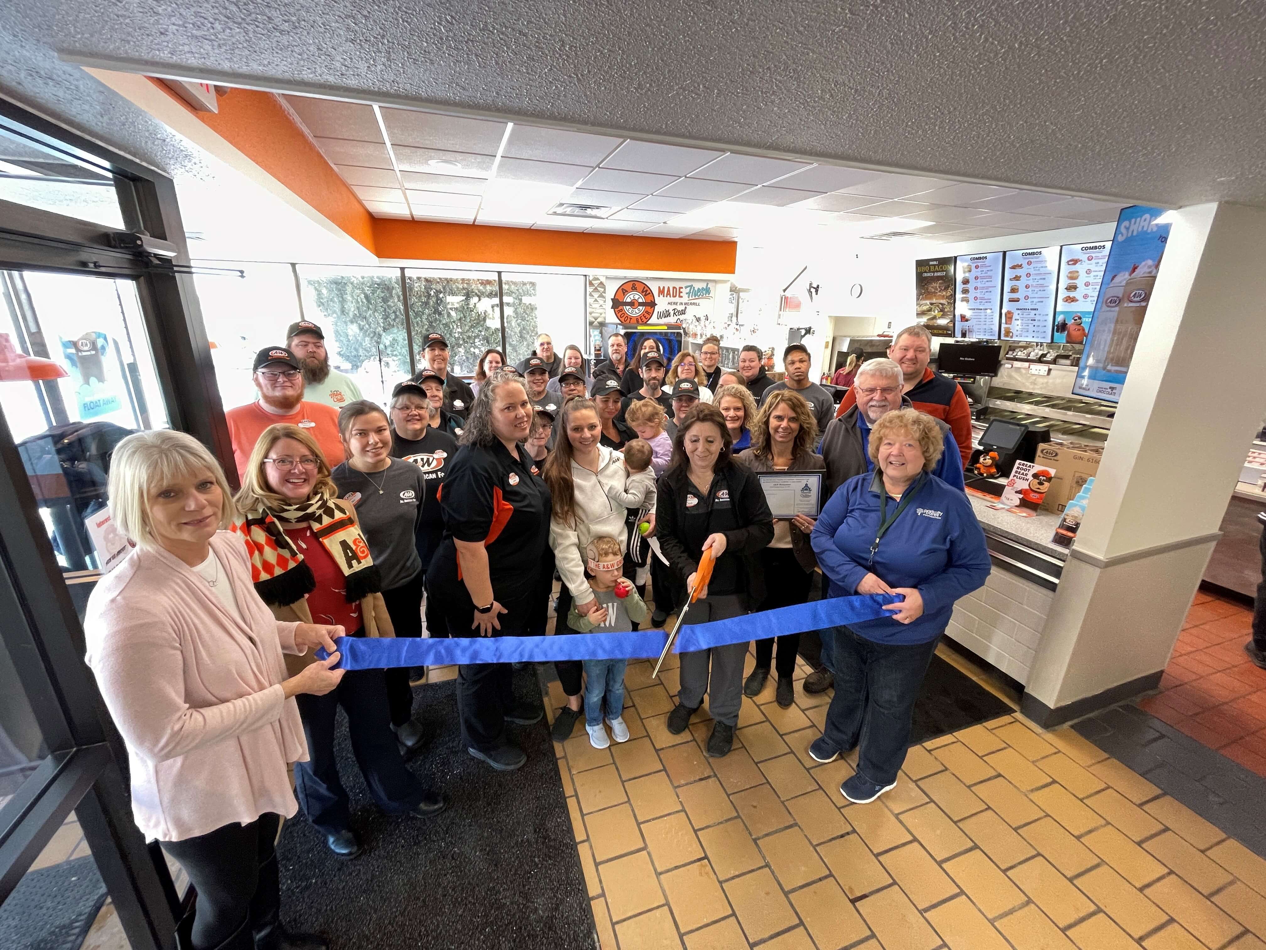 A & W Restaurant Grand Opening